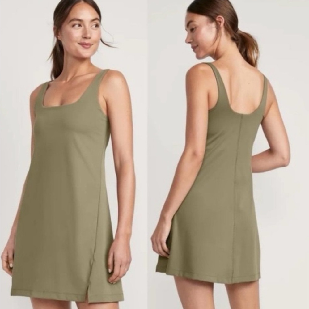 Old Navy Powersoft Sleeveless Athletic Dress w/ Shelf Bra